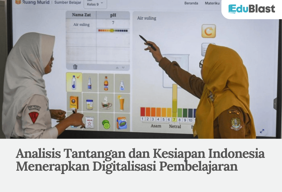Analisis Tantangan dan Kesiapan Indonesia Menerapkan Digitalisasi Pembelajaran