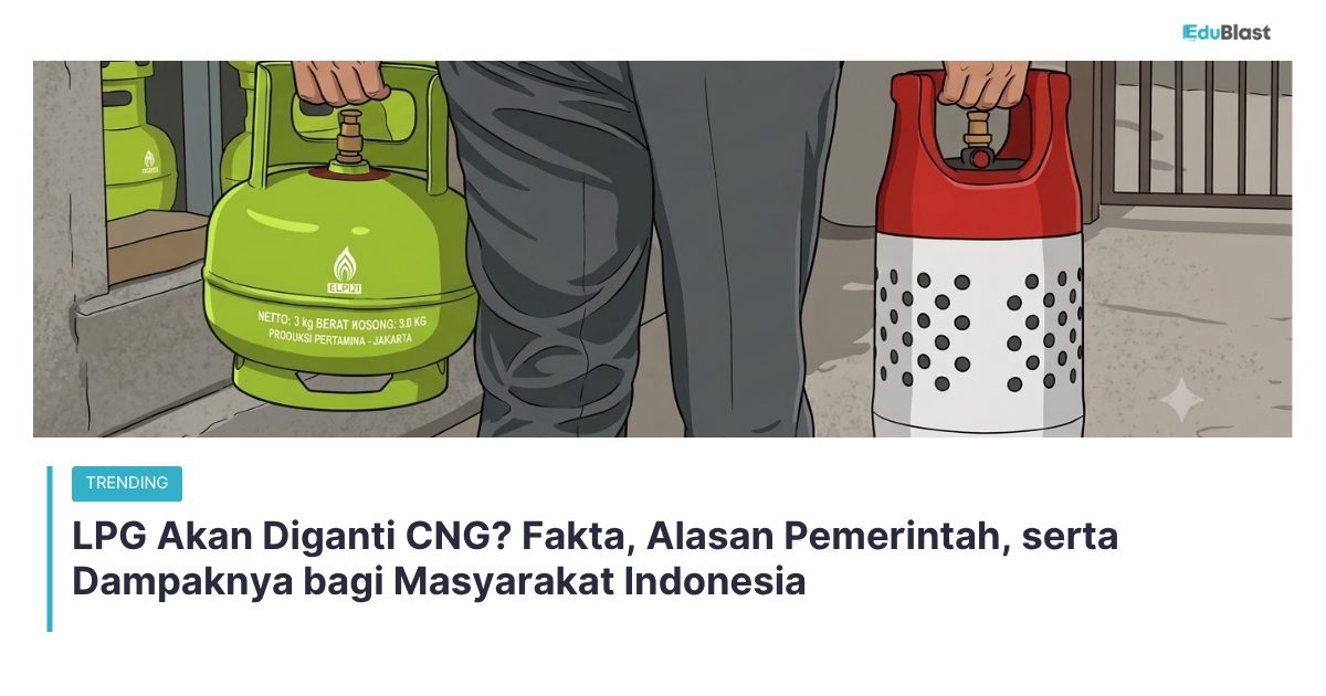 LPG Akan Diganti CNG? Fakta, Alasan Pemerintah, serta Dampaknya bagi Masyarakat Indonesia