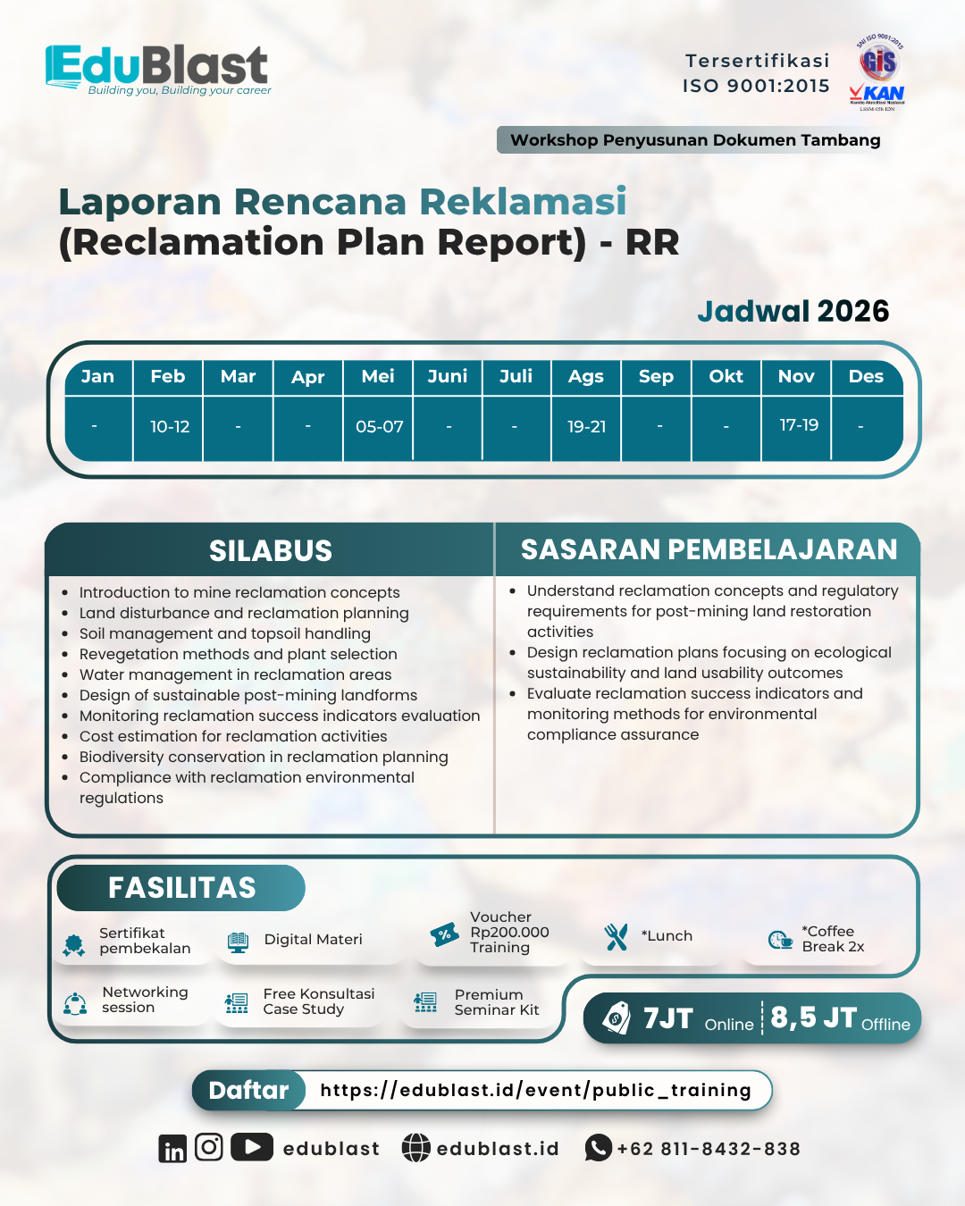 Laporan Rencana Pascatambang (Mine Closer Plan Report) - RPT